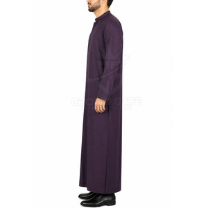 Robes musulmanes légères de haute qualité, idéales pour la prière, le Ramadan et les rassemblements de l'Aïd, design confortable et coupe décontractée. - Product Image 4