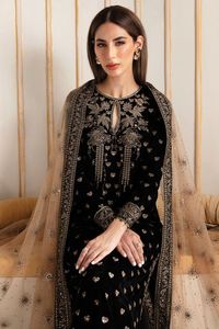 Vestidos de Fiesta Pakistaníes, Elegantes Trajes de 3 Piezas Bordados, Tallas y Colores Personalizados, Moda Tradicional - Product Image 3