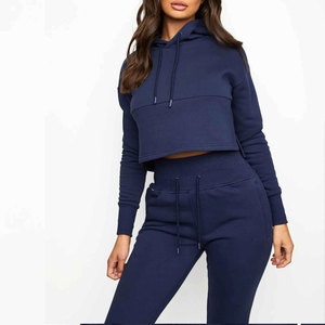 Ensemble de survêtement deux pièces à manches longues pour femmes, dernier design pour la saison hivernale, nouvelle arrivée, mode décontractée, OEM disponible - Product Image 3