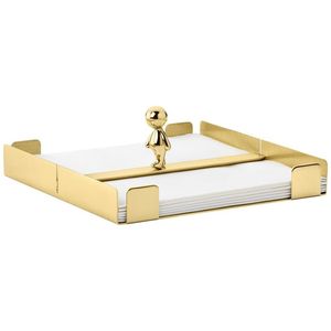 Best Seller Silver Coral Cocktail Napkin Holder Luxury Metal Tissue Tray Dining Table Decor For Home - Product Image 4