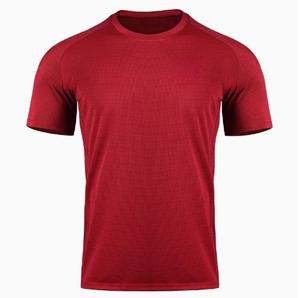 T-shirt en coton tie-dye oversize pour homme, manches courtes, col rond, couleur unie, tricoté, design vierge, coupe classique 2026 - Product Image 3