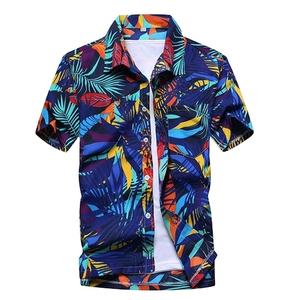 Camisa de manga corta para hombre, camisa de verano con diseño personalizado - Product Image 1