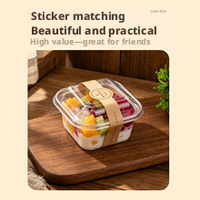 Boîte à pâtisserie, boîte d'emballage pour sandwichs, boîte d'emballage pour produits de boulangerie, boîte pour nouilles Snow Beauty, boîte pour gâteaux Little Shell, boîte alimentaire personnalisable de qualité alimentaire