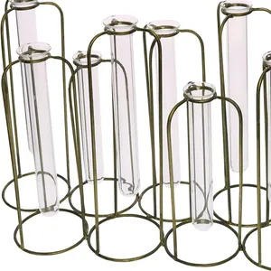 Vase de sol en fer élégant pour une esthétique de maison au design côtier moderne - Product Image 4