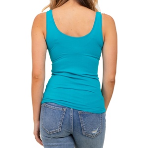 Camisetas sin Mangas para Mujer de Tallas Grandes, de Alta Calidad, Personalizadas, Color Sólido, Cuello Redondo, Básicas, Nuevos Diseños 2026, Gran Venta - Product Image 4