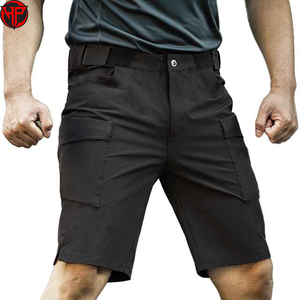 Men's Multicolor Cargo Shorts with Pockets Solid Color Casual Summer Outdoor Sports Beach Fishing Shorts Mid Waist - Product Image 5