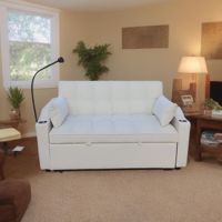 Sofá cama convertible 3 en 1 moderno, sofá cama de terciopelo, sofá futón, cama extraíble, respaldo reclinable ajustable, almohada con bolsillos para
