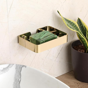 Premium Vintage Bathroom <b>Soap</b> Tray High Quality Brass <b>Soap</b> <b>Holder</b> with Antique Gold Finished <b>Soap</b> Storage Bathroom products - Product Image 4