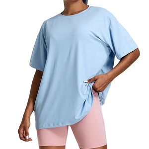 T-shirts décontractés pour femmes, fabriqués sur mesure, de haute qualité, en coton respirant et écologique, à manches longues et col en V, couleur noire - Product Image 3