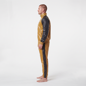 High Quality Men's Plus Size Nylon Jogging Suit Oversized Solid Colors Tracksuit Set Lightweight Casual <b>Athletic</b> Wear - Product Image 3