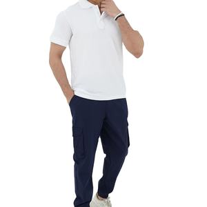 Polo de Hombre de Alta Calidad 100% Algodón, Camisas Casuales de Manga Corta con Logotipo Personalizado, Cuello Mao, Servicio OEM, Polo Personalizado para Hombre - Product Image 5