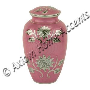 Elegante urna funeraria de latón con artesanía detallada y superficie brillante para un monumento duradero de Axiom Home Accents - Product Image 4