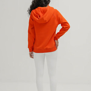 เสื้อฮู้ดซิปผู้หญิงขายดี แขนยาว ระบายอากาศได้ดี สไตล์สตรีทแวร์ ผ้าฝ้าย 100% ผลิตตามสั่ง - Product Image 2