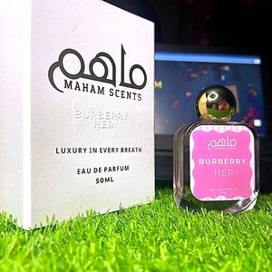 Perfume para Mujer, Eau de Parfum, 50 ml, Fragancia en Botella de Vidrio Redondeada con Tapa Esférica Dorada, Aroma Floral Rosa Dulce de Larga Duración, Spray EDP - Product Image 2