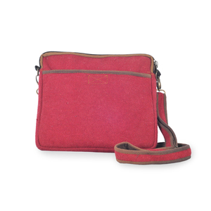 Sac à bandoulière de voyage en coton pour femme avec fermeture éclair - Product Image 1
