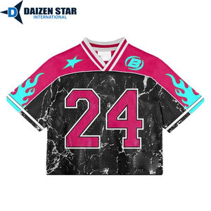 Mesh Jersey Custom Team Name & Player Name 100% Polyester Breathable Quick Dry Anti-Bacterial Anti-UV Short Sleeves All Seasons - Product Image 2