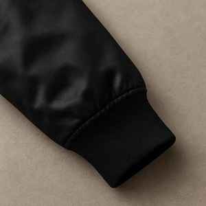 Veste universitaire en satin faite à la main, vêtement d'extérieur de luxe en satin pour hommes et femmes, vestes universitaires avec broderie technique - Product Image 5
