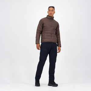 Chaqueta Acolchada Vintage de Alta Calidad para Hombre, Chaqueta de Invierno Personalizada con Cierre Frontal, Estilo Urbano Informal, Estampado Único - Product Image 5