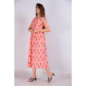 Traje Salwar Casual de Verano AARTI FASHION, Cintura Imperio, Silueta en A, Tejido Transpirable, Diseño Sencillo para Uso Diario - Product Image 3