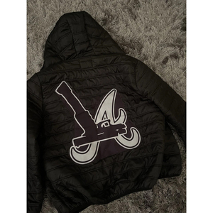OEM Custom Design Hooded High Street Printed Mens Puffer Jackets Front Winter <b>Warm</b> - Product Image 1