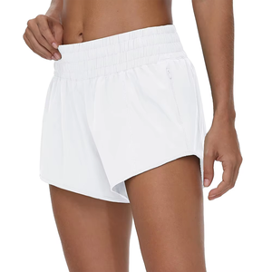 Shorts de sport pour femmes en gros, respirants et légers, pour la course et le fitness, avec logo personnalisé, OEM, shorts athlétiques pour femmes - Product Image 4