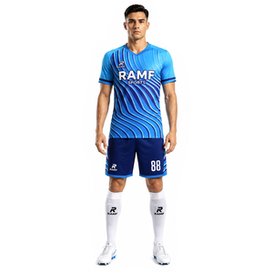 OEM ODM Custom Logo Printed <b>Polyester</b> Quick Dry Breathable Soccer Jersey <b>T</b> <b>Shirt</b> New Style Football Wear Short Sleeve <b>T</b>-<b>Shirt</b> - Product Image 2