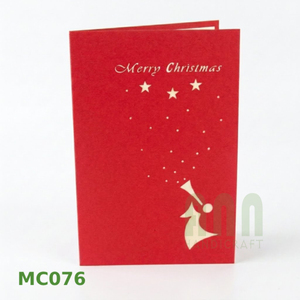 Tarjetas de invitación de vacaciones de Navidad 3D Tarjetas de regalo de felicitación festivas - Product Image 4