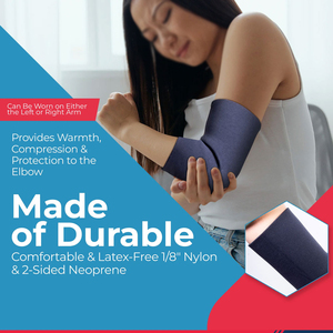 Manchons de compression robustes pour les coudes – Soutien pour la gym, l'entraînement, la musculation – Protection durable des bras - Product Image 4