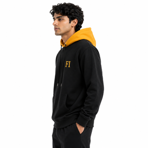 Sweat-shirts unisexes surdimensionnés pour hommes en molleton de coton épais à épaules tombantes, style streetwear, fournisseur direct d'usine OEM B2B - Product Image 4