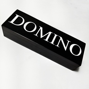 Caja de Almacenamiento para Dominó Contemporánea en Acabado Blanco, Estuche Organizador de Dominó de Madera Sólida para el Hogar, la Oficina y como Regalo - Product Image 6
