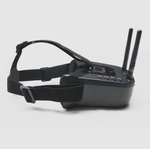 แว่นตา FPV VR009 5.8GHz 40CH หน้าจอ LCD HD ขนาด 3.0 นิ้ว พร้อมตัวรับสัญญาณวิดีโอและแบตเตอรี่ในตัว สำหรับโดรนแข่ง FPV - Product Image 1