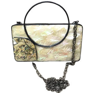 Bolso de mano de noche de madera para damas Bolsos de EE. UU. Bolso de mano de lujo para damas para mujer de LUXURY CRAFTS - Product Image 4