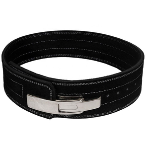เข็มขัดยกน้ำหนักหนังวัวแท้แบบหนาพิเศษ ระบายอากาศได้ดี พร้อมพยุงหลังและป้องกันอย่างมืออาชีพสำหรับผู้ชาย - Product Image 1