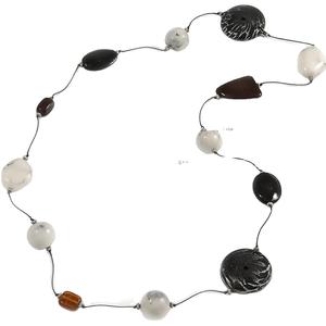 Último diseño, producto más vendido de collar de resina y madera de alta calidad del fabricante indio - Product Image 1