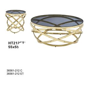 ชุดโต๊ะกาแฟสแตนเลส36561-212CTG ทันสมัย - Product Image 1