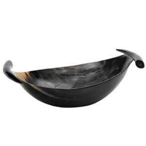 Accesorios de Cocina, Tazón Clásico Natural Colorido para Servir, Tazón de Cuerno Real para Restaurantes y Hoteles, Tazón para Pasta - Product Image 5