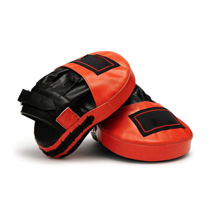 Professional Made PU Leather Punch <b>Focus</b> <b>Pad</b> Mitts MMA Kick Boxing Training Padded High Quality Custom Logo And Size - Product Image 6