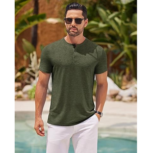 เสื้อยืดผ้าฝ้ายคุณภาพสูงสำหรับผู้ชาย - Product Image 2
