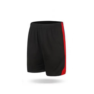 Black Red Sleeveless Volleyball Jersey <b>Set</b> Breathable Polyester Unisex Adult Uniform - Product Image 3