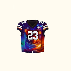Uniforme de football américain léger et confortable avec impression par sublimation de haute qualité Uniformes de football américain - Product Image 1