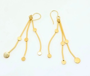 Pendientes de Latón de Estilo Urbano, Diseño Moderno, Hechos a Mano, Precio de Fábrica al por Mayor - Product Image 4