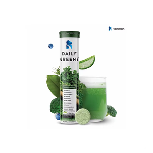 Tabletas Efervescentes de Vegetales Verdes Naturales con Sabor a Limón y Lima, Superalimento en Polvo para la Vitalidad de Adultos, el Sistema Inmunológico y Mujeres Embarazadas - Product Image 6