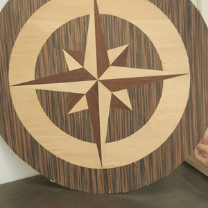 Multi Species Engineered Natural Wood <b>Veneer</b> Decorative Pattern Design For Furniture And Interior Panels High Quality Sheets - Product Image 1