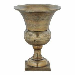 Florero pequeño chapado en oro para decoración de mesa de sala de estar, uso decorativo en la entrada de bodas, maceta para flores. - Product Image 3