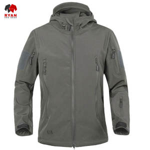 Veste Softshell de Qualité Supérieure pour Hommes, Fermeture Éclair, Tissu Respirant avec Logo Personnalisé, Vêtement Casual - Product Image 1