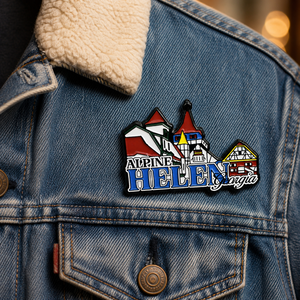 Pin de solapa metálico esmaltado personalizado para viajes |   Regalo de Recuerdo con Diseño de Monumentos de la Ciudad, Fabricación Original (OEM) |   Proveedor Mayorista de Pins para Exportación 2026 - Product Image 2