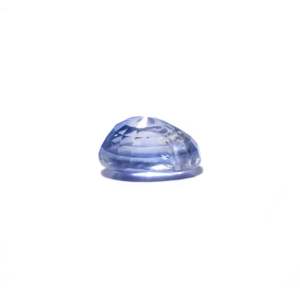Loose 6 Carat Sky Blue Sapphire Oval Cabochon Gemstone for Fine Jewelry - Product Image 3