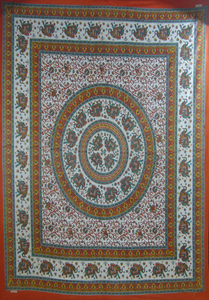 <span class=keywords><strong>Tapisserie</strong></span> murale Mandala imprimée, motif géométrique musulman, 100% coton, lavable en machine, cadre <span class=keywords><strong>noir</strong></span> <span class=keywords><strong>et</strong></span> <span class=keywords><strong>blanc</strong></span> - Product Image 6