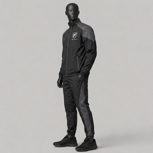 Ensemble de survêtement léger pour homme, coupe-vent, éco-responsable, athlétique, respirant, confortable, coupe régulière, haute performance - Product Image 3