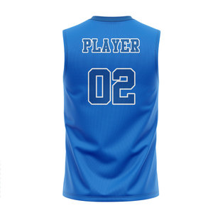 Maillot de sport personnalisé sans manches à compression pour le basketball, imprimé numériquement, séchage rapide, tenue d'équipe pour adultes - Product Image 6